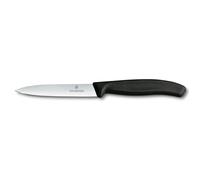 Cuchillo para verduras 10 cm, negro, plástico, Victorinox