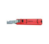 Cuchillo pela mangueras con hoja de bisturí 165mm. 1620SB Knipex