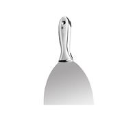 Cuchillo rascador de acero inoxidable para juntas de yeso para acabado de yeso, papel pintado, masilla, cuchillo flexible de acero inoxidable