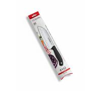 Cuchillo Santoku Alveolado de Acero Inoxidable 3 CLAVELES 18 cm