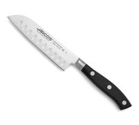 Cuchillo santoku arcos riviera 233200 de acero nitrum, con mango de po