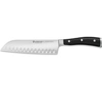 Cuchillo Santoku Wüsthof con filo dentado / Santoku Classic Ikon, 17 cm, modelo 1030331317