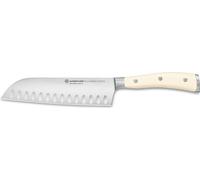 Cuchillo Santoku Wüsthof con filo dentado / Santoku Classic Ikon Crème, 17 cm, modelo 1030431317