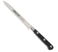 Arcos Cuchillo Tomatero - Hoja Forjada NITRUM 130 mm, Mango POM Resistente, Corte Preciso y Duradero, Serie Lyon