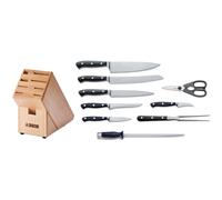 Cuchillos de cocina PREMIER PLUS con bloque, juego de 9, acero inoxidable, F.DICK