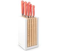 Cuchillos en bloque CLASSIC COLOUR , juego de 8, melocotón coral, Wüsthof