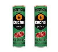 Cuchol - Polvo Insecticida l 100 g | Pack 2 botes polvos insecticidas ,cucarachas, arañas, chiches, hormigas ,garapatas , Acción Rápida, Residual Prolongado y Control Efectivo de Plagas Domésticas