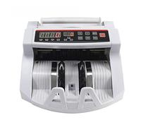 CUDTAPI Máquina contadora de Efectivo Máquina de factura Dinero automático for la máquina Contador facturas Billetes Billete Efectivo múltiples EU/EE. UU./Reino Unido Enchufar