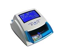 CUDTAPI Máquina contadora de Efectivo Mini Billete de Mano UV/MG Detección la máquina Fake Euro Notes Money Bill Detector for USD/EUR Efectivo con batería(Szary)