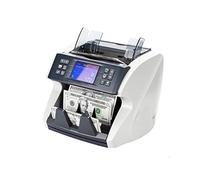 CUDTAPI Máquina contadora de Efectivo Money Counter Machine 2 CIS Show Total Valor 6-8 Mix Billnote Contando Dinero Falso/Moneda falsificada Detección de Contador facturas Inteligencia UV/MG/IR