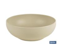 Cuenco beis 16cm modelo nara 800ml (venta unitaria)