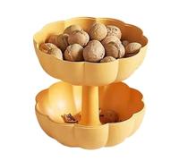 Cuenco de calabaza con tapa para Halloween, doble capa desmontable | Bandeja de servir de Acción de Gracias para el hogar, mesa, fiesta, Acción de Gracias, reunión familiar