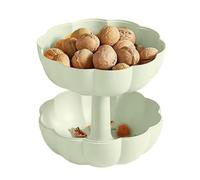 Cuenco de calabaza con tapa para Halloween, doble capa desmontable | Caja de aperitivos para decoración de mesa para otoño, cosecha, festival, vacaciones, reunión familiar