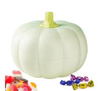 Cuenco de calabaza de doble capa de gran capacidad para Halloween | Divertido cuenco de frutas de Acción de Gracias para mesa en casa, fiesta, Acción de Gracias, reunión familiar