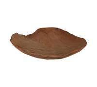 Cuenco de madera de Teca 30x7cm de diseño natural y resistente