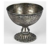 Cuenco de plata antigua para decoración