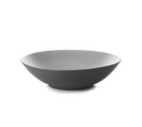 Cuenco para servir EQUINOXE, juego de 2 piezas, 33,5 cm, gris claro, REVOL