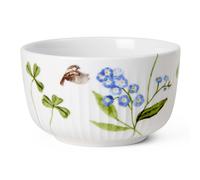 Cuenco para servir HAMMERSHOI SUMMER - FORGET ME NOT 12 cm, blanco, porcelana, Kähler