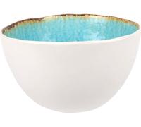 Cuencos/Platos hondos "Cosy & Trendy" - Color Laguna Azzurro, diámetro 14 cm / 600 ml - Juego de 4 unidades