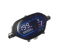 Cuentakilómetros velocímetro Instrumento De Motocicleta Repuesto Pantalla Digital LED Tacómetro Odómetro Universal
