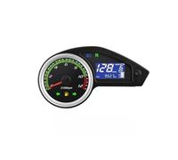 Cuentakilómetros velocímetro Velocímetro Universal para Motocicleta, tacómetro, Instrumento Digital, odómetro, medidor para Todas Las Motocicletas de 12V(Without Sensor)
