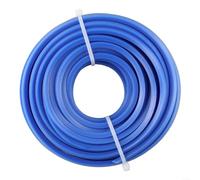 Cuerda de nailon cuadrada azul de 4 mm x 10 m para desbrozadora eléctrica de gasolina, repuesto para cuidado del césped