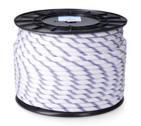 CUERDA DRIZA TRENZADO POLIÉSTER BLANCO DISTINTIVO, CALIBRE 10 mm x 150 m