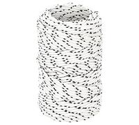 Cuerda para Barco Trenzada poliéster Blanco 2 mm x 25 m, ZEYUAN Cuerda Escalada, Cuerda Tendedero, Accesorios Barcos De Recreo, Cuerda Nautica, Cuerda Trenzada - 152741