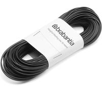 Cuerda tendedero Exterior Brabantia Hangout 50M (Negro), Cuerdas para Tender la Ropa de Repuesto para Uso Exterior, tendedero de Ropa para secar la Colada