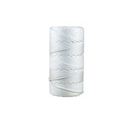 CUERDA TRENZADA DE POLIESTER 6 MM 200 MTS BCO - Unid: 1