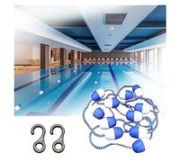 Cuerda Y Flotador De Seguridad Para Piscinas Cubiertas, Separadores De Carriles De Natación Profesionales De 3/5/7/9/10/12/15/18/20 M De Largo, Para Competiciones Comerci，Dia 7cm(2.8in) 14m/46ft