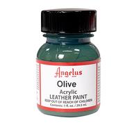 Cuero Angelus Paint 1 onza de oliva