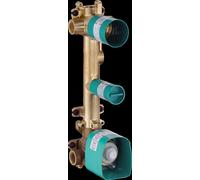 Cuerpo básico hansgrohe para módulo de termostato empotrado 38 x 12 para 2 consumidores, 36701180