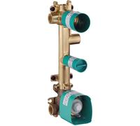 Cuerpo básico hansgrohe para módulo de termostato empotrado 38 x 12 para 3 consumidores, 36708180
