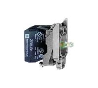 CUERPO PULS.LUM.LED 120V "N NC" AZUL