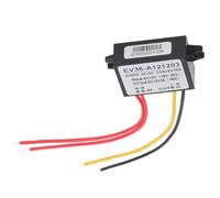 Cuifati Convertidor Reductor de CA 10-28 V A CC 12 V 5 A, Módulo de Fuente de Alimentación Reductor A Prueba de Agua IP67 para Enrutador de Motor de Ventilador de Cámara de Pantalla de Automóvil, (3A)