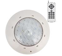 Cuifati Luces LED para Piscina Enterrada de 12 V CA con Control Remoto, Luz Sumergible Colorida RGB para Piscina IP68 a Prueba de Agua, Iluminación Subacuática con Batería para Estanques, Fiestas,
