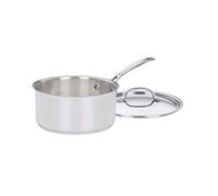 Cuisinart Chef's Classic - Cazo con tapa (acero inoxidable, 3 qt)