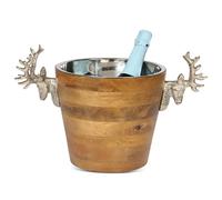 Culinary Concepts Enfriador de botellas Huntsman ciervo madera mango 20 cm