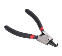 Culnflun Alicates de anillo elástico, herramienta manual con clip de seguridad, alicates de acero al carbono tratado térmicamente con agarre de goma para reparación mecánica diaria