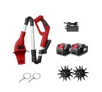 Cultivador Eléctrico Sin Escobillas, Cortacésped, Rototiller, Escarificador Inalámbrico, Herramienta De Jardín For Pin Batería 18V Potente Y Eficiente