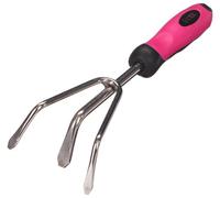 Cultivador Manual Garden Pink One, Acero Inoxidable, 28 cm