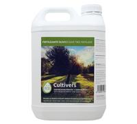 CULTIVERS Fertilizante Olivo Ecológico 5 L. Abono Líquido 100% Orgánico . Mejora la fructificación.