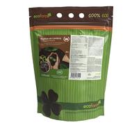 CULTIVERS Humus de Lombriz Ecológico 20 L (10 kg). Abono para Plantas Universal Huerto, Frutales, Césped y Jardín