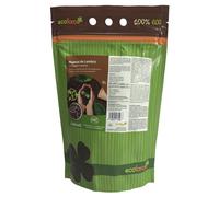 CULTIVERS Humus de Lombriz Ecológico 3 L. Abono para Plantas Universal para Huerto, Frutales, Césped y Jardín. 100% Natural