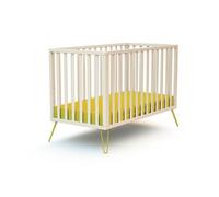 Cuna Bebe Only Madera - Amarillo - 60 X 120 - 128 X 68 X 86 Cm - Jurababy