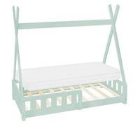 Cuna Con Protección Anticaída Y Somier 70x140 Cm Ml-design
