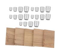 Cuña de Acero para Mango de Martillo, Fijación Segura y Antideslizante | Kit con Cuñas de Metal y Madera, Superficies Acanaladas, para Reparaciones al Aire Libre y Trabajos de Carpintería