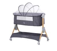 Cuna de Colecho Plegable SLEEP'N FOLD Chipolino con Cambiador, Balancín y Mosquitera Color: charcoal