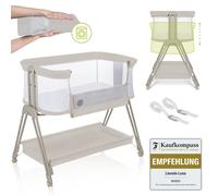 Cuna de Viaje para Bebé LIONELO Luna Cama Auxiliar Portátil con Colchón...
